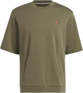 adidas Men's Go-to Short Sleeve Sweatshirt Golf T-Shirt