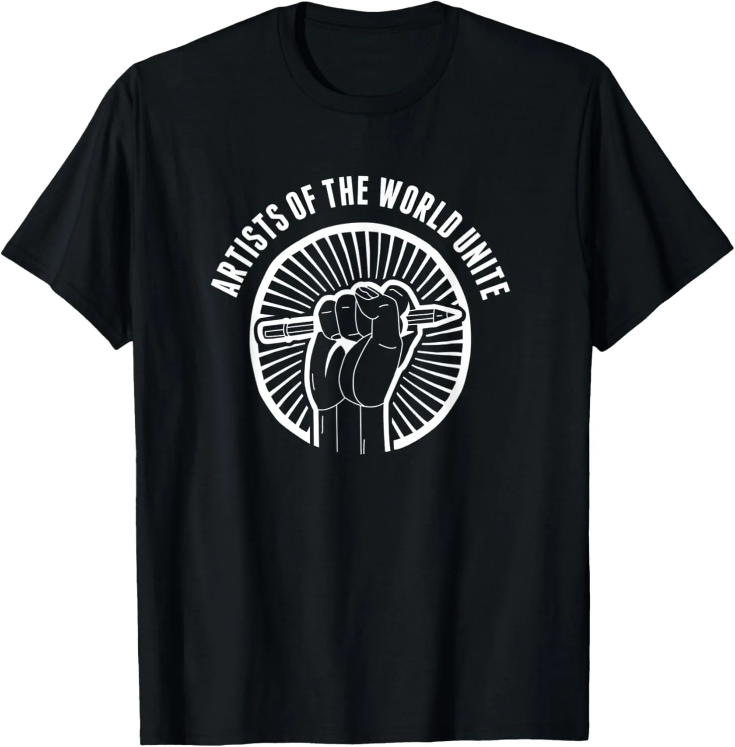 Artists of the World Unite sketch and draw T-Shirt