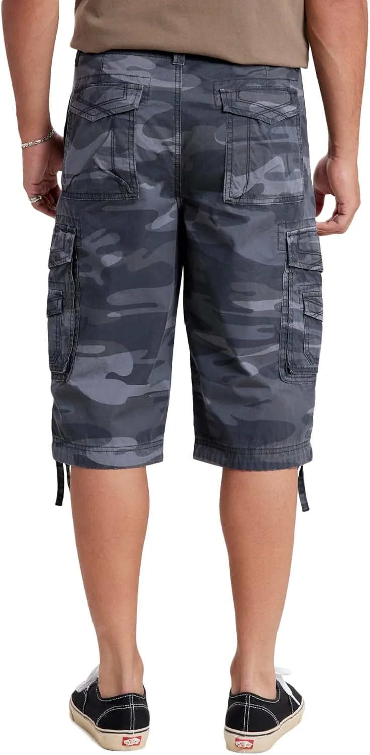 Unionbay Men's Cordova Belted Messenger Cargo Short - Reg and Big and Tall Sizes